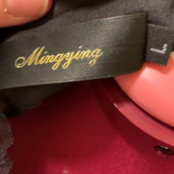 Minyyiny Ladies sparkling jacket with contrast trim NWOT - Picture 11 of 15